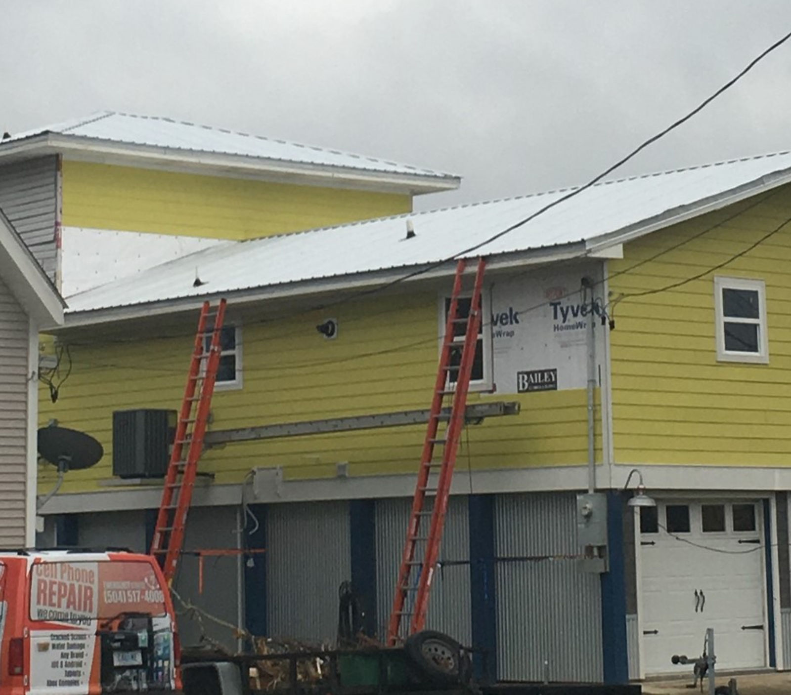 Siding and Metal Roof